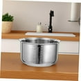 thumbnail image 4 of Universal Stainless Steel Inner Pot for Rice Cooker Replacement 4L Electric Rice Cooker Pot for Most Electric Cookers,1 * Stainless Steel Inner Pot,Silver, 4 of 6