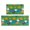 Rooster and Pumpkin Green Pattern, variant on Rooster and Pumpkin Green Pattern Anti Fatigue Kitchen Rugs Set Of 2, Non Slip Washable Decorative Floor Mats for Kitchen Sink Laundry, 17"x30" and 17"x47"