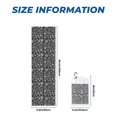 thumbnail image 3 of Lsque simple white Snowflake Printed Cooling Towel (40"x 12"), Ice Towel, Microfiber, Soft Breathable Chilly Towel for Yoga, Sport, Gym, Workout, Fitness, Running, 3 of 9