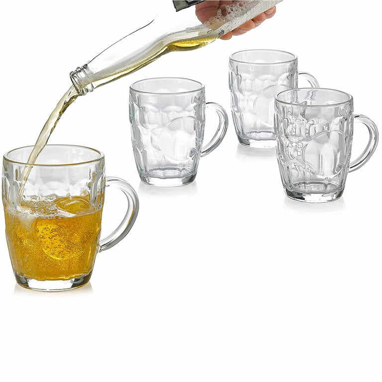 400ml Thick Wall Drinking Glass Cups Beer Mug (P14583) - China Beer Mugs  and Glass Cup price