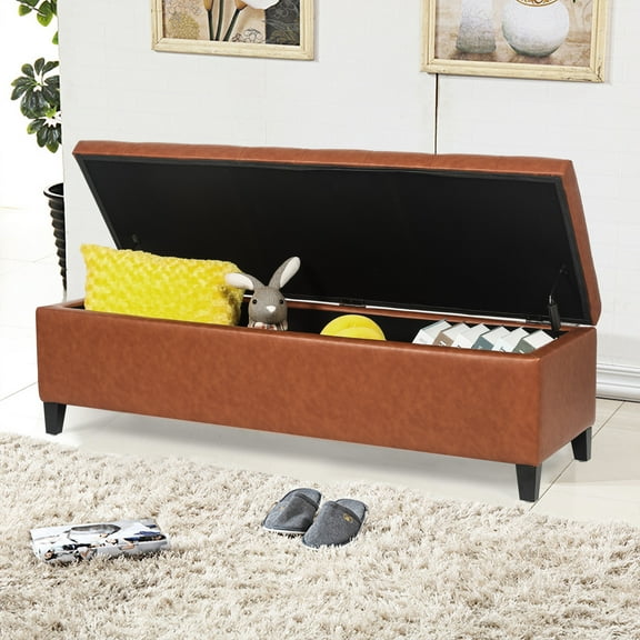 Joveco Storage Bench for Bedroom End of Bed Bench Foot of Bed Bench Entryway Bench Ottoman