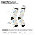 thumbnail image 2 of Sigee Cartoon Bunny for Contrast Design Soft Moisture-Wicking Socks Crew Casual Athletic Stretchy Loose Middle Tube Socks, 2 of 6