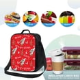 thumbnail image 4 of Balery Christmas Deer 1 Caja de Almuerzo y Bolsa de Almuerzo para Hombres y Mujeres, Bolsa de Almuerzo Reutilizable con Gran Capacidad, Bolsa de Almuerzo Aislada, 4 of 7