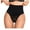 1pc,Black, variant on MISS COCOLI Tummy Control Shapewear Panties For Women High Waisted Shaping Underwear Slimming Lace Thong Body Shaper