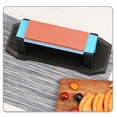thumbnail image 2 of 3 Side 400/1000/3000 Grit Premium Ceramic Whetstone Knife Sharpener Stone with Edge Grip Holder and Non-Slip Base, 2 of 6
