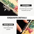 thumbnail image 3 of FORMRS 1-Subject Spiral Notebook 8" x 5" College Ruled 60 Refillable Sheet A5 Hard Cover, 2 Pack, Sunshine Pineapples, 3 of 7