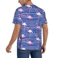 thumbnail image 2 of KLL Flamingo for Men's Baseball Shirts,Short Sleeve Casual Shirts Button Down Shirt for Men Beach Summer Wedding Shirt-3X-Large, 2 of 7