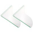 thumbnail image 3 of LOVEVER 2pcs Shower Splash Guards Shower Corner Guards Bathroom Tub Splash Guards Bath Splash Guard, 3 of 7