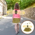 thumbnail image 2 of Disfraz de abeja para niños (4 piezas, con alas, diadema y varita), para actuaciones escolares (amarillo), 2 of 6