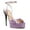 Purple, variant on FSJ Women Open Toe Ankle Strap Platform Sandals Strappy Stiletto High Heels with Rivets Sexy Prom Themed Party Shoes Size 8 Olive Green