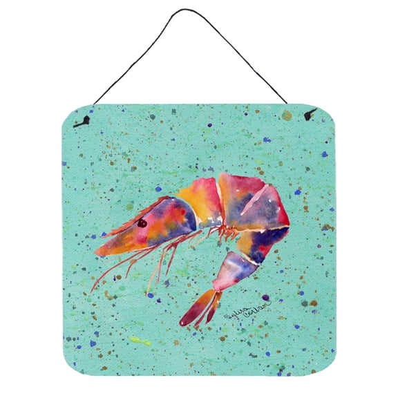 Carolines Treasures 8464DS66 Shrmip Wall or Door Hanging Prints 6HX6W multicolor