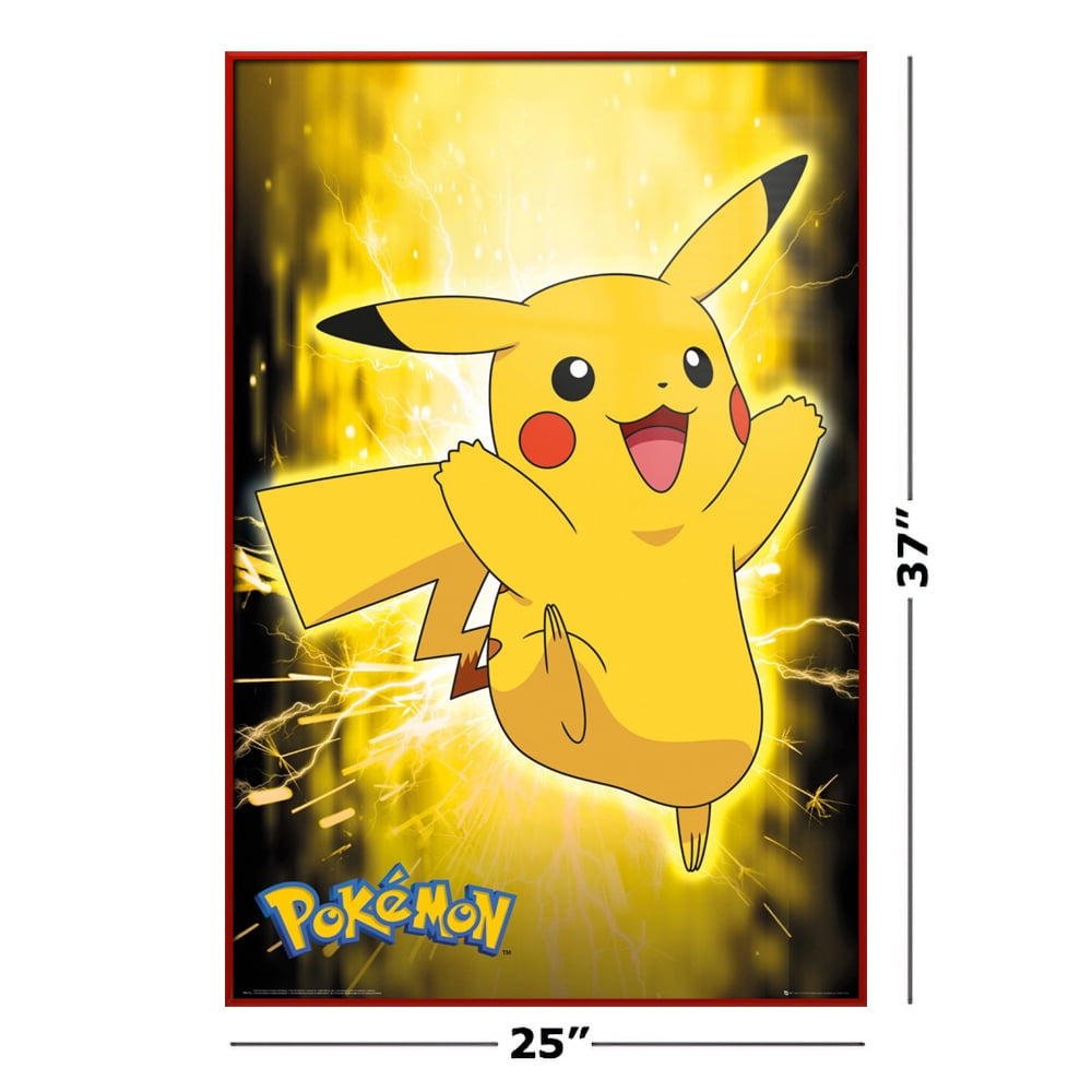 Pokemon Framed Tv Show Gaming Poster Pikachu Size 24 X 36 Silver Aluminum Frame Walmart Com Walmart Com Pokemon Framed Tv Show Gaming Poster Pikachu Size 24 X 36 Silver Aluminum Frame Walmart Com Walmart Com