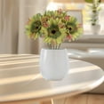 thumbnail image 2 of Zmeidao Artificial Gerbera Flower Realistic Fake Daisy Flowers Bridal Wedding Bouquet for Home Garden Wedding Party Decorations, 2 of 6
