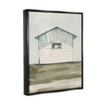 thumbnail image 3 of Stupell Quiet Cabin Rural Watercolor Landscape Painting Black Floater Framed Art Print Wall Art, 3 of 6