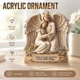 thumbnail image 7 of 2D Guardian Angel Mother Daughter Statue | "I Have AN ANGEL IN HEAVEN I CALL HER Mom" Acrylic Memorial Ornament for Sympathy, Loss of Loved One, Mother's Day - Home Decor, 7 of 7
