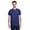 Cobalt, variant on Gildan G500 Adult Unisex White Heavy Cotton T-Shirts, in Size 5XL