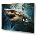 thumbnail image 2 of Designart "Momentum Of The Sark Mako I" Shark Wall Art Prints, 2 of 7