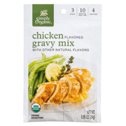 Simply Organic Organic Roasted Chicken Gravy Mix, 0.9 oz [Pack of 12]