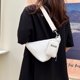 thumbnail image 4 of Bolsa Bolsos cruzados triangulares de hombro casuales de nylon con mini monedero (blanco) Tmvgtek Para estrenar, 4 of 9