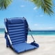 thumbnail image 3 of DQrwqpou Silla Plegable Inflable Portátil para Acampar Al Aire Libre Picnic Playa Cojín (azul), 3 of 8