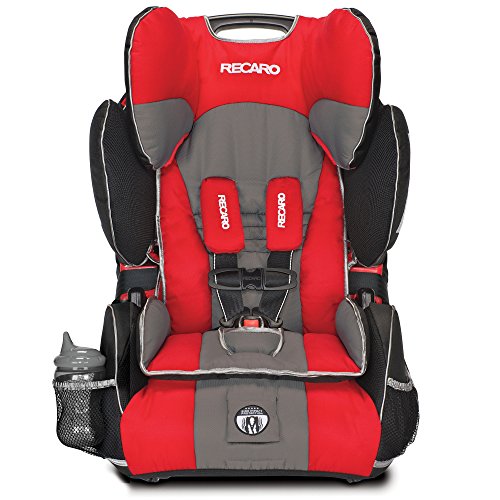 RECARO Performance SPORT Harness to Booster Seat, Chili