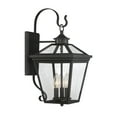 thumbnail image 4 of Ellijay 3-Light Outdoor Wall Lantern in English Bronze, 4 of 9