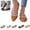 Light Brown, variant on Shoes for Women Rhinestone Pearl Ballet Comfortable Flat Shoes Elegant Pointed Toe Work Flats for Daily Wear