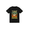 thumbnail image 1 of Diseño de camiseta vintage de pollo de lava, divertido personaje del juego de pollo de lava de Steve, PNG, divertido jugador, divertida camiseta de pollo montado, camiseta de jugador, 1 of 6