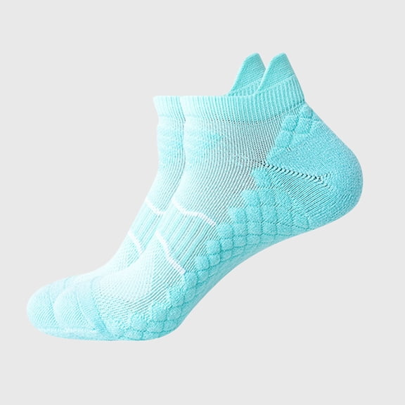 Elvqul Womens Socks Low-Cut Solid Cotton