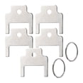 thumbnail image 4 of 5x Dispensador De Llaves Rollo De Toalla Dispensadores Accesorios Llavero Anillos Para, 4 of 8
