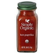 Simply Organic Organic Hot Paprika, 2.86 OZ