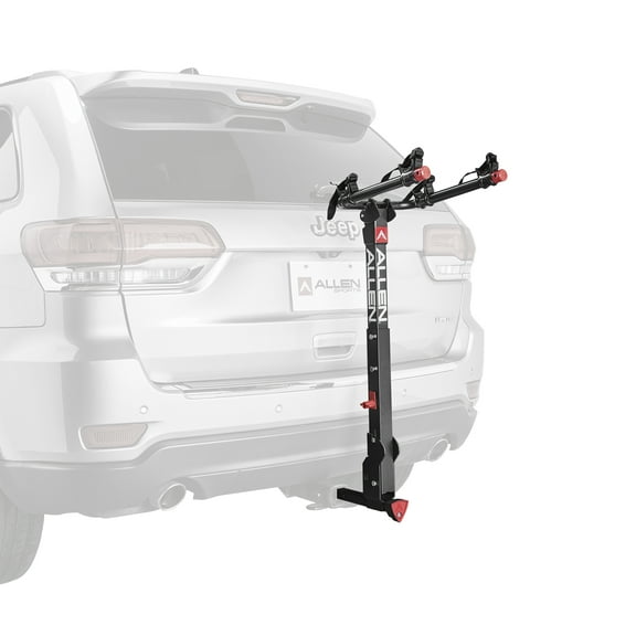 Allen Sports Deluxe Locking Quick Release 2-Bicycle Carrier, Model 820QR, Black