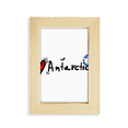 thumbnail image 1 of Marco De Madera Con Ilustración De Amor Antartida 5x7 Pies Unbranded, 1 of 4