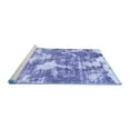 thumbnail image 2 of Ahgly Company Machine Washable Indoor Rectangle Abstract Blue Modern Area Rugs, 6' x 9', 2 of 4