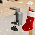 thumbnail image 3 of Heavy Duty Mantle Stocking Holders, Adjustable No-Drill Christmas Stocking Hooks, Adjustable Metal Hook Decorations for Christmas Stockings Gradland (1-Pack), 3 of 6
