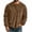 Coffee, variant on Kezqiaxn Sweatshirts for Men Fall Long Sleeve Pullover Athletic Tops Pockets Crewneck Sweatshirt Plus Size Fashion