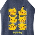 thumbnail image 3 of Pokémon - Pikachu Grid - Juniors High Neck Tank Top, 3 of 5