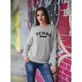 thumbnail image 2 of Austin,texas Sweatshirt Women -GoatDeals Designs, Female Small, 2 of 4