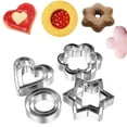 thumbnail image 2 of 3pcs/set Baking Moulds Star Shape Stainless Steel Egg Mold Kitchen Cookie Biscuit DIY Molds Kit, 2 of 8