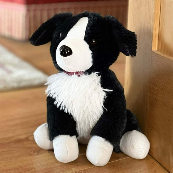 Weighted Irish Collie Dog Doorstop