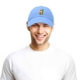 thumbnail image 6 of DALIX Christmas Surfing Santa Baseball Cap Embroidered Hat in Light Blue, 6 of 7