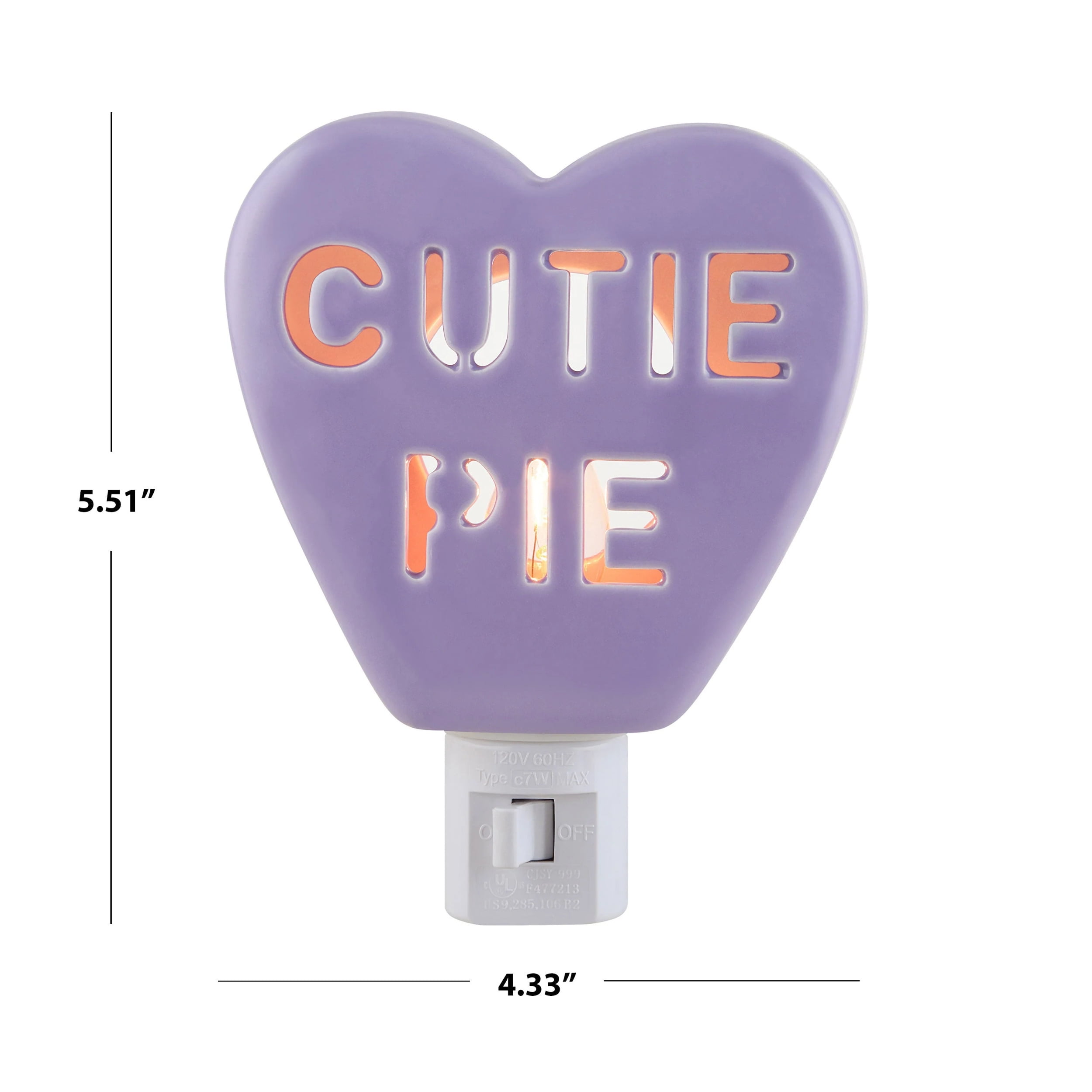 Miss Valentine Candy Heart Nightlight - Thumbnail 2