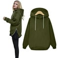 thumbnail image 2 of Vedolay Womens Sweatshirts Fashion Tracksuit Zipper Hoodie Coat Zip Up Sweater Jackets for Women AG,M, 2 of 5