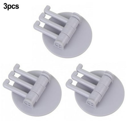 

Household ABS Self-adhesive Hook Waterproof Wall-mounted Bathroom Swivel Hook