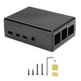thumbnail image 1 of Passive Cooling Case for Raspberry Pi 4B, Metal Aluminum Alloy, Computer Accessories, 1 of 4