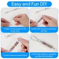 thumbnail image 3 of 30Pcs Beadable Keychain Bars Sliver Bulk Blank Beadable Keychains Cute Metal Keychains Bar DIY Keychain Supplies B, 3 of 6
