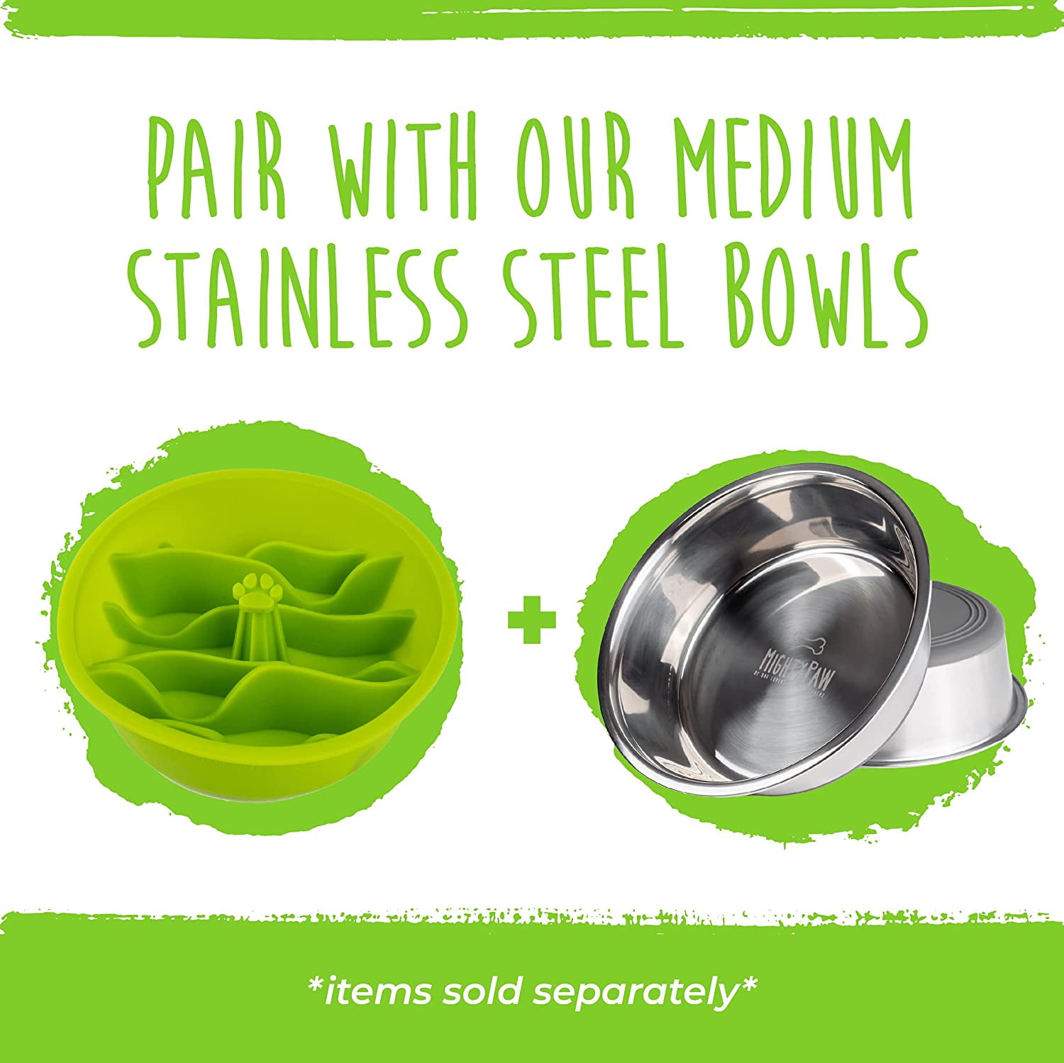 Stainless steel sales maze dog bowl