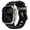 Black-Titanium Buckle, variant on Sport Band for Apple Watch Ultra 49mm/Series 11 10 9 8 7 6 5 4 SE 44/45/46mm, Durable Silicone Strap with Metal Hardware,Red-Titanium Buckle