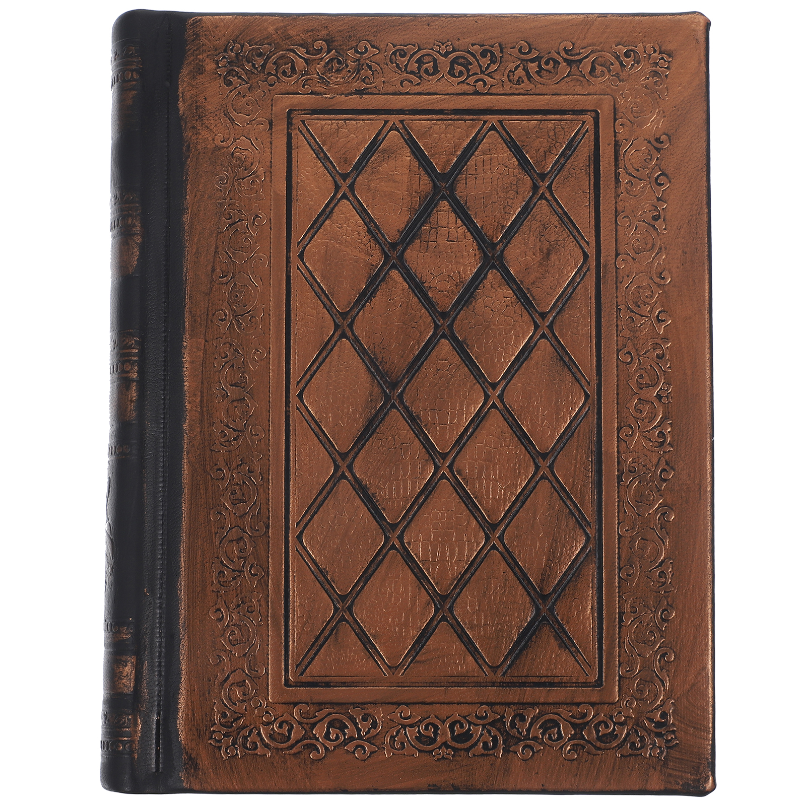 HONITANO Relief Cover Notebook Multi PU Antique Diary for Writing Or Sketch 208 Sheets