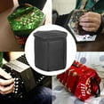 thumbnail image 4 of Durable Professional Accordion Concertina Bag Black Shockproof Thick Padded Oxford Cloth Accordion bag for Beginners Instrument Supplies, 4 of 8
